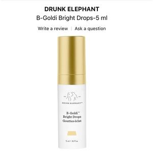 Pick 8/$50 Drunk Elephant B-Goldi Bright Drops🆕